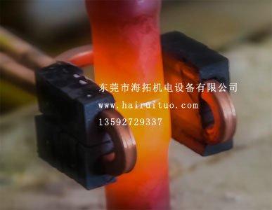 麻豆中文字幕加热钎焊机-5S完成焊接